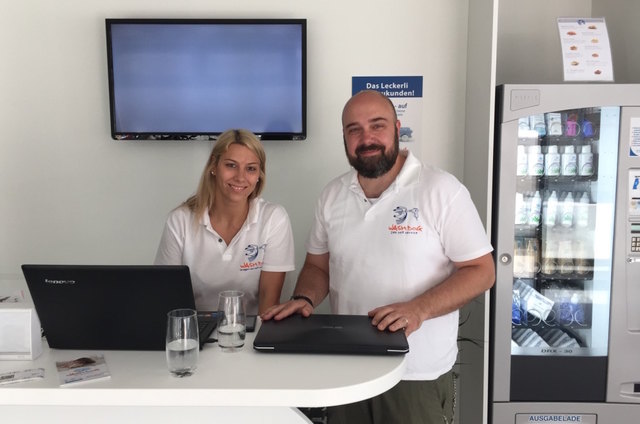 Saubermacher: Victoria Ehn und Mario Pagani haben das Wash-Dog-Konzept und Equipment von Italien nach Österreich gebracht.