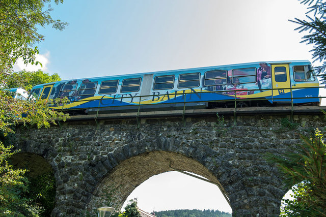 Wegen dringenden Instandhaltungsmaßnahmen  wird die Strecke der Citybahn Waidhofen zwischen Waidhofen a. d. Ybbs und Gstadt von Montag, dem 17. August bis Freitag, dem 21. August vorübergehend gesperrt. (© NÖVOG/ Kerschbaummayr)