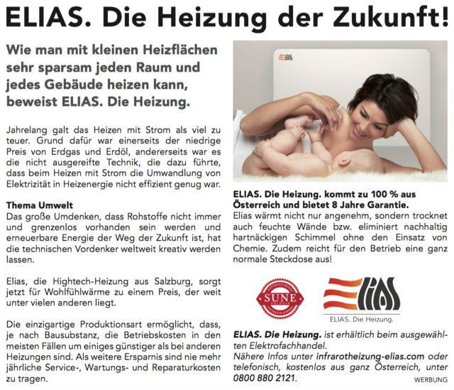 ELIAS. Die Heizung der Zukunft!