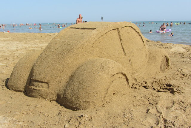 . . . . . . ein VW-Flitzer . . . . . .