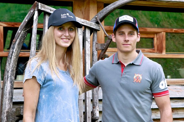 Lech Zürs am Arlberg: Nina Ortlieb und Magnus Walch fungieren weiterhin als "Botschafter". | Foto: Lech Zürs Tourismus/Lisa Fail