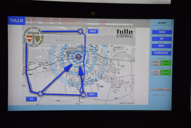 Der Plan der Trinkwasserleitungen in der Bezirkshauptstadt Tulln. | Foto: Zeiler