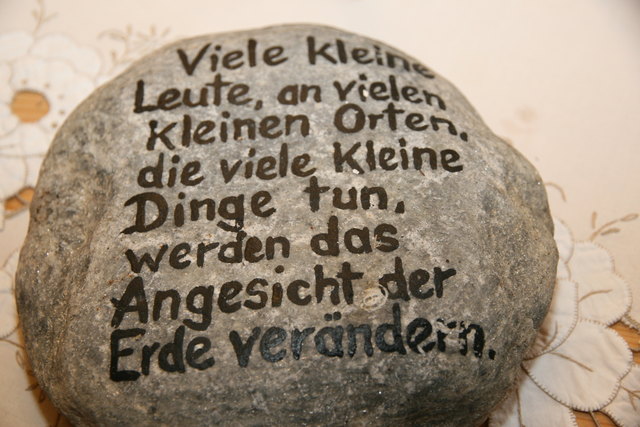 Ganz nach dem Motto von Leopold Kohl