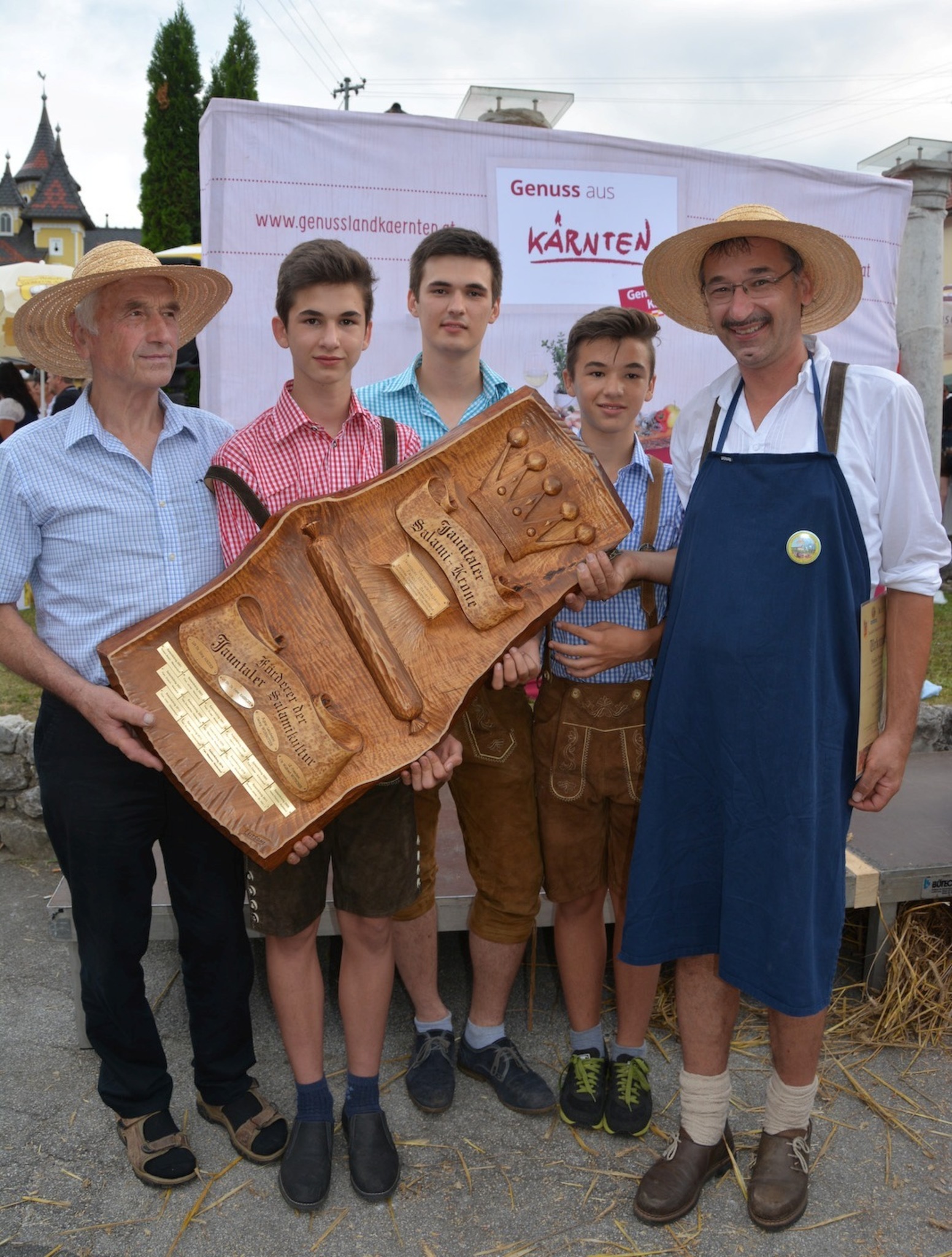 Farant MIT VIDEO: 18. FARANT Straßenfest - Salamikönig 2015 - Völkermarkt