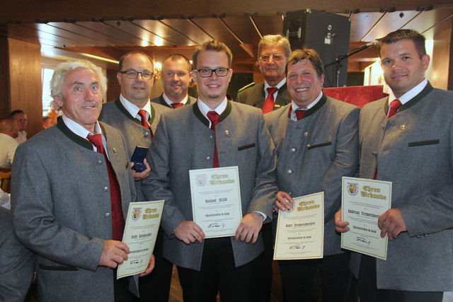 50 Jahre Schützenverein Pabneukirchen Ehrungen