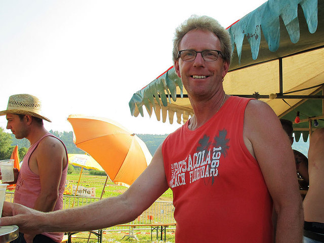 Da hatte einer gut lachen: Bürgermeister Werner Höfler durfte zwei vorzüglich organisierte Motorsport-Verantaltungen in seinem Kalender vermerken.