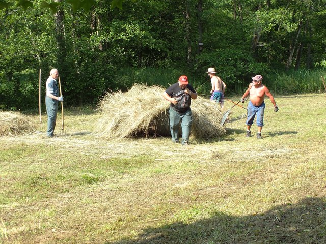 Im „Grabenhiasl-Niedermoor“ arbeitet die Berg- und Naturwacht wie vor hunderten Jahren zum Schutz aussterbender Flora und Fauna.