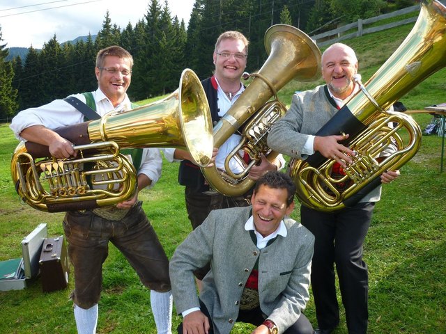 Franz Posch mit der BMk Auffach