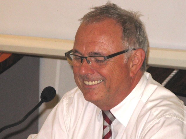 Christian Haidinger in Anekdoten-Stimmung.