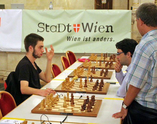 im A-Turnier die letzte Partie