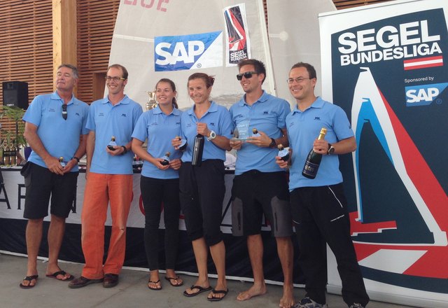 v.l.n.r: Janez Mrak, Uwe Kelderbacher, Johanna Daum, Caro Flatscher, Stefan Warminger, Michael Meister