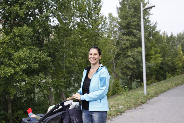 Naherholungsgebiet Donaukanal: Hier geht Saßmann gerne spazieren.