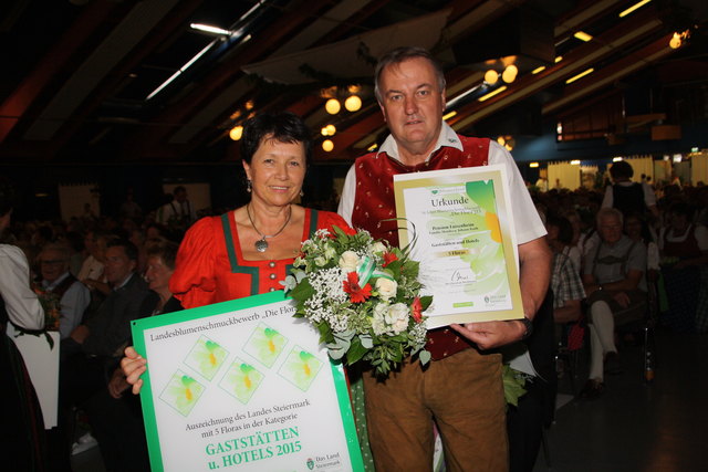 5 Floras für die Pension Luisenheim von Monika und Johann Raith in Laßnitzhöhe