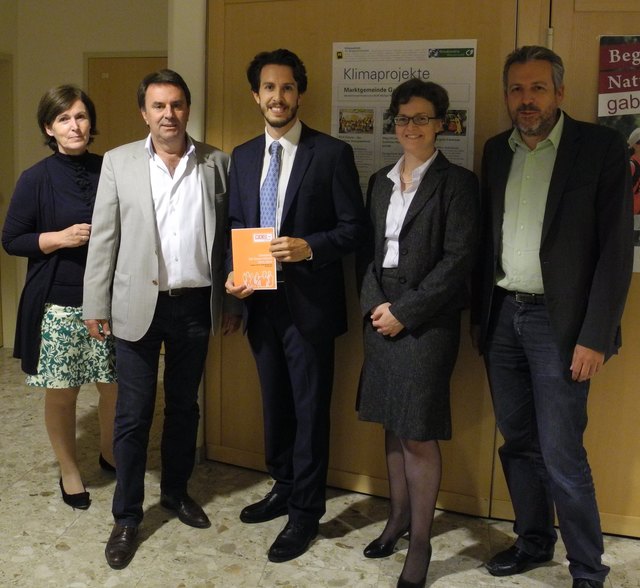 v.l. Isabella Petrovic-Samstag, Wolfgang Ecker, Jürgen Sykora, Nina Ollinger, Werner Groiß | Foto: WK Außenstelle