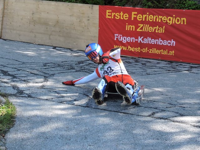 Fabian Achenrainer kurvte im Zillertal zwei Mal auf den vierten Platz. | Foto: Achenrainer
