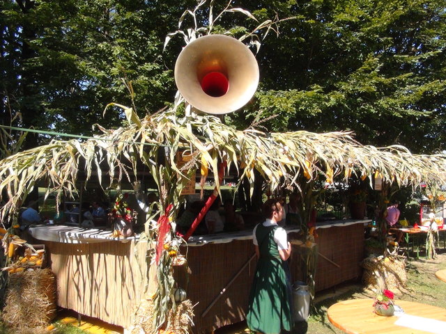Der Stand der Marktmusik Gleinstätten.