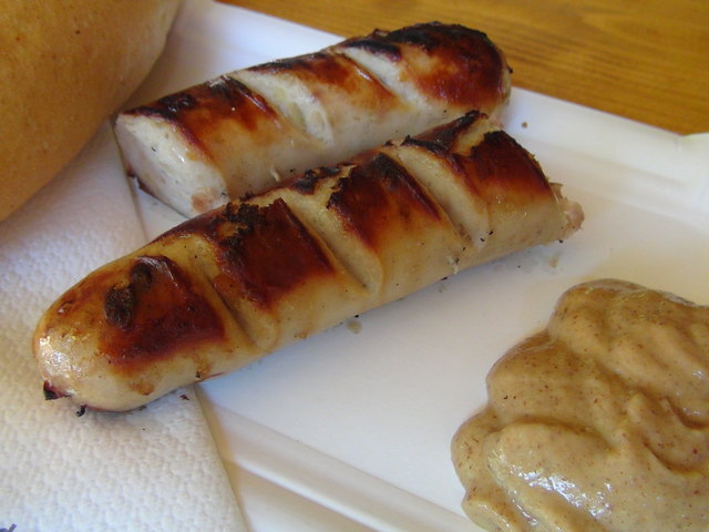 Die Zeggern-Wurst der Fleischerei Brand gibt es leider nur an den beiden Zeggern-Tagen.