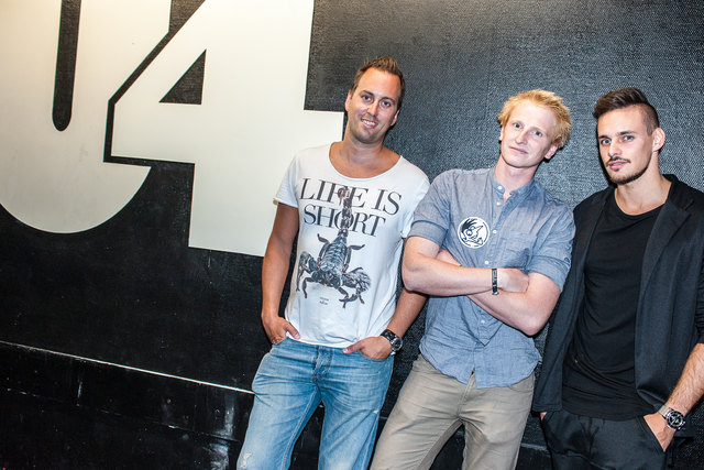 Die Masterminds des U4: Philipp Stummer (31), Christoph Wiesner (26) und Moritz Weinhofer (23). | Foto: Andreas Edler