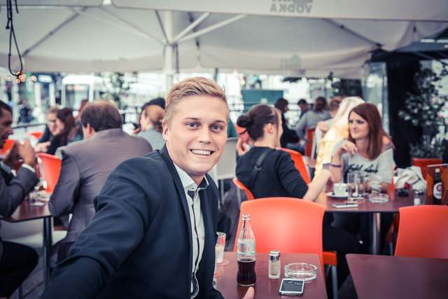 Perfekte Lage: Florian Thomann kommt gerne nach der Arbeit ins Maria Magdalena. | Foto: geopho.com