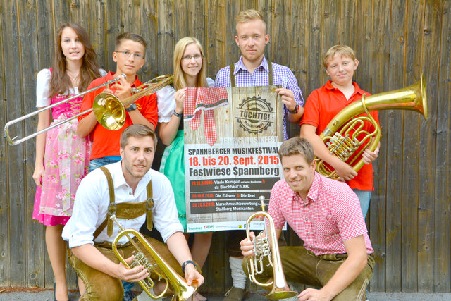 Die Musiker  freuen sich auf Ihren Besuch im Festzelt in Spannberg. | Foto: privat