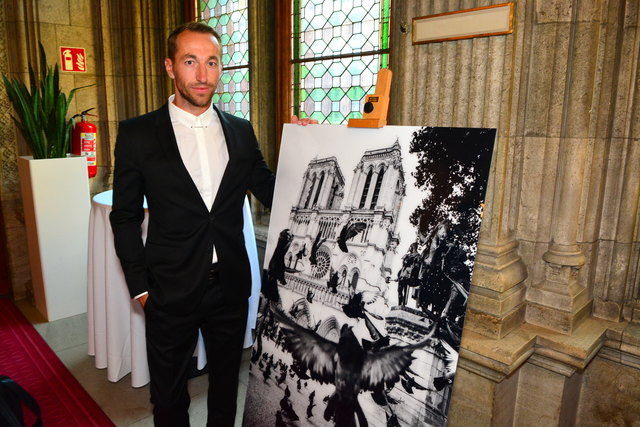Manuel Ortlechner mit seinem LIeblingsfoto