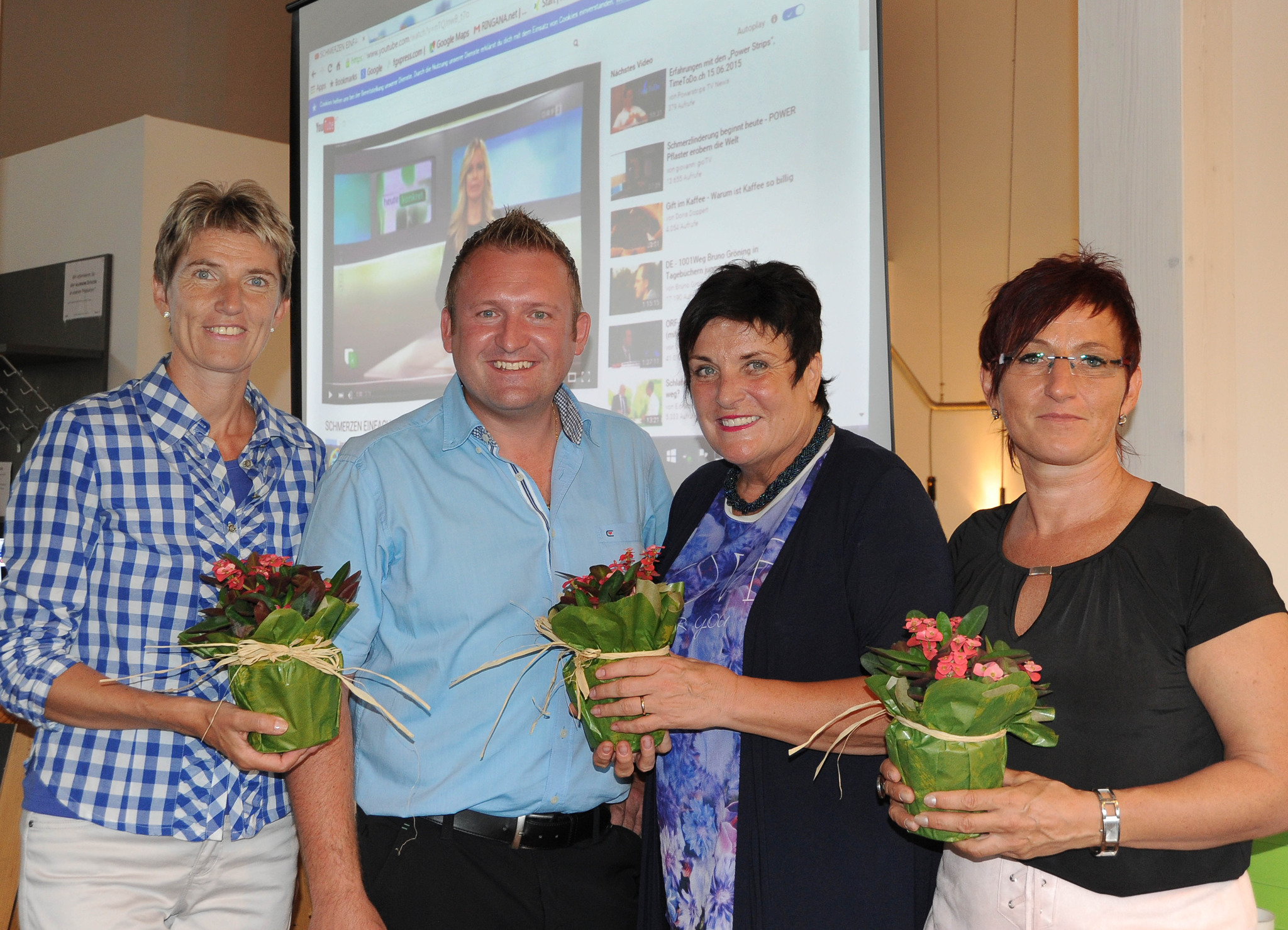 Gesund durchs Leben / 2. GesundheitsStammtisch in Deinzendorf / 27. 08