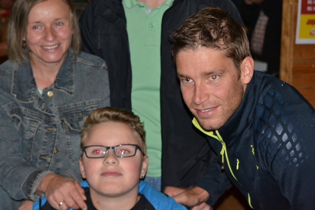 Benni Raich wurde von seinen Fans sehnlichst erwartet.