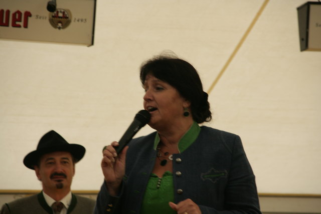 Landtagspräsidentin Manuela Khom