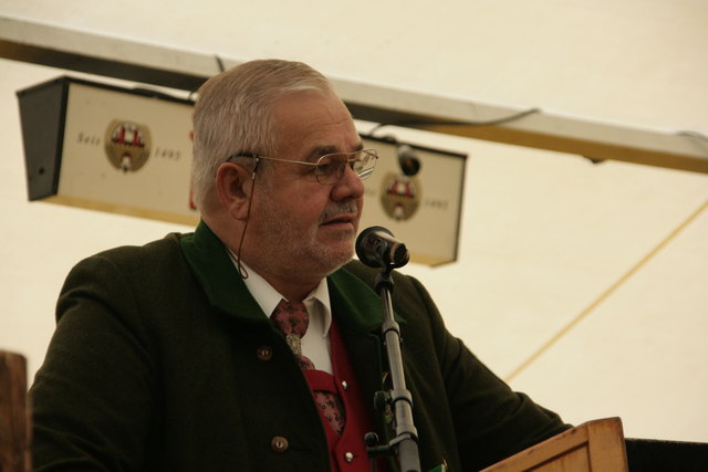 Bezirksobmann Fritz Unterweger