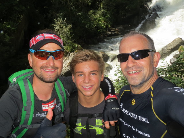 vl.nr. Dominik Pacher, Kevin Almacher, Andreas Gindlhumer