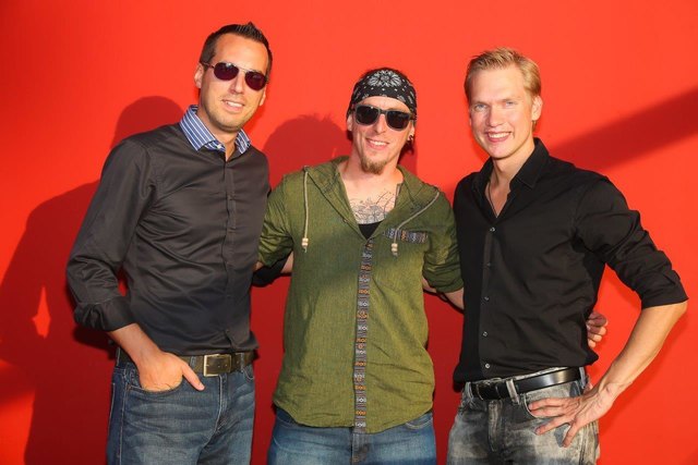 Oliver Feicht (l.) präsentierte seine neue Band "Vox Popoli".