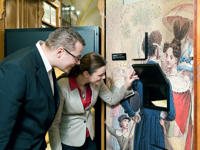 Auch das kürzlich eröffnete Literaturmuseum im Grillparzerhaus kann kostenlos besucht werden. | Foto: Österreichische Nationalbibliothek