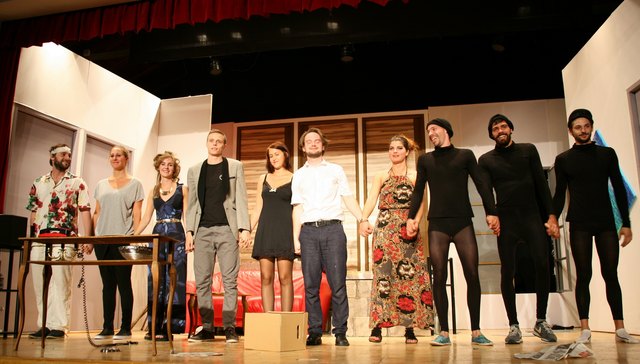 von li.nach re. Manuel Gassler, Theresa Strigl, Olivia Schaub, Thomas Kneringer, Désirée Ganarin , Fabian Schaub, Sarah Strigl, Dominik Gassler, Johannes Horvath, Gabriel Auer