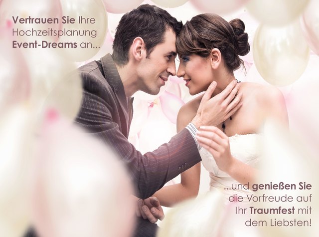 Vertrauen Sie Ihre Hochzeitsplanung Event-Dreams an ...
