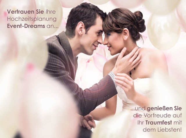 Vertrauen Sie Ihre Hochzeitsplanung Event-Dreams an ... | Foto: Event-Dreams