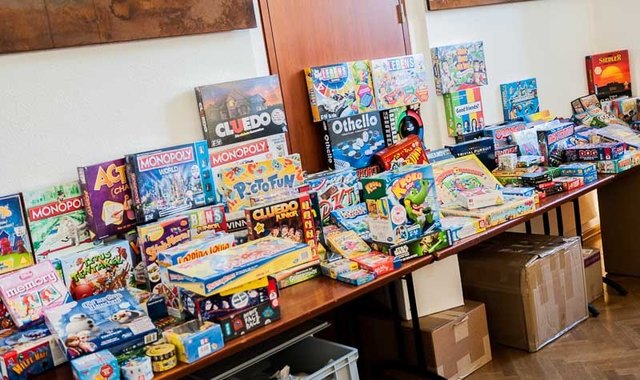 so sah es auf der NÖKISS Herzogenburg aus... etwa 3x mehr Spiele wird es bei Stadt-Land-Spielt  geben