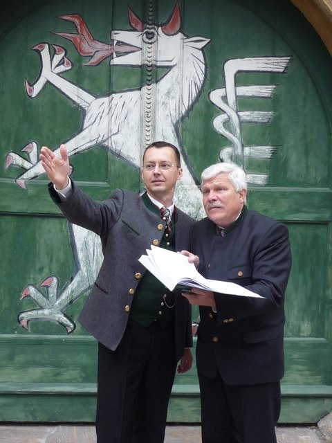 Martin Parth und Josef Hasitschka werfen einen literaturhistorischen Blick auf das Ennstal. | Foto: KK