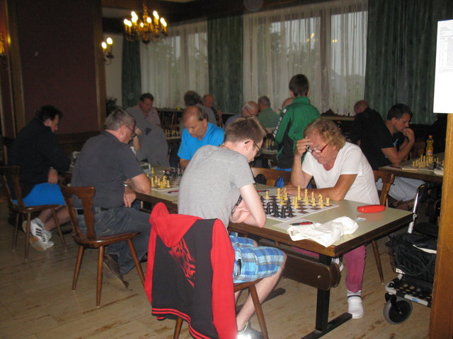 Einblick in den Turniersaal