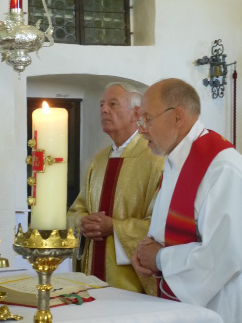 Stadthauptpfarrer Dr. Mairitsch und Dechant Rossmann