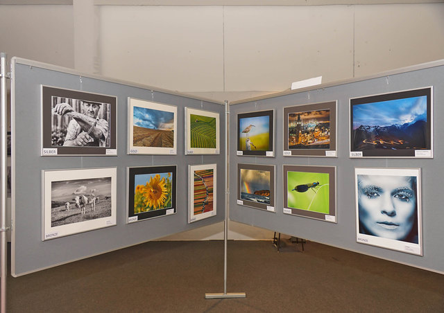 Die Fotoausstellung kann auf der Rieder Messe bewundert werden.