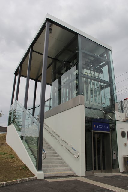 Zu den umgesetzten Bauvorhaben zählen unter anderem zwei neue Lifte zur Erhöhung der Barrierefreiheit.