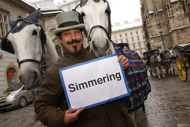 "Fiakerbaron" Wolfgang Fasching ist jetzt Chef des Simmeringer Wirtschaftsverbands. | Foto: bz/Baryli