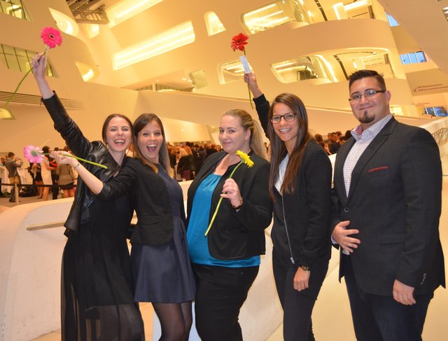 Nina Eder, Nina Kettl, Denise Kuzmits, Cornelia Stastny und Mathias Sulzbacher (v.l.) | Foto: Lehmann