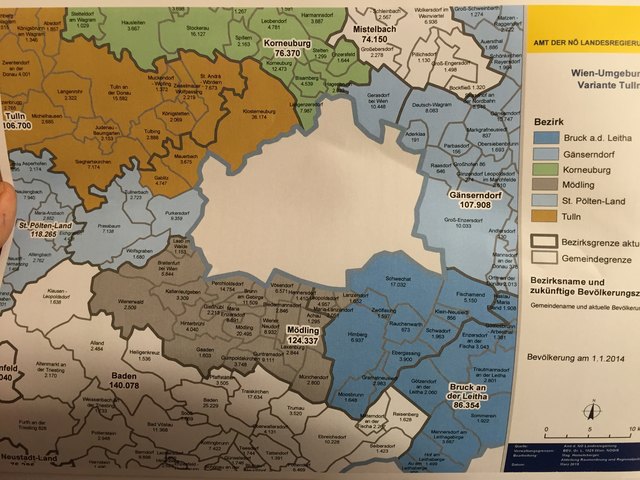 St. Pölten Bezirk bekommt vier neue Gemeinden St. Pölten