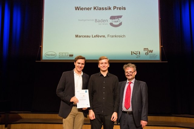 GR Michael Capek, Marceau Lefèvre, Johannes Meissl im Radiokulturhaus Wien