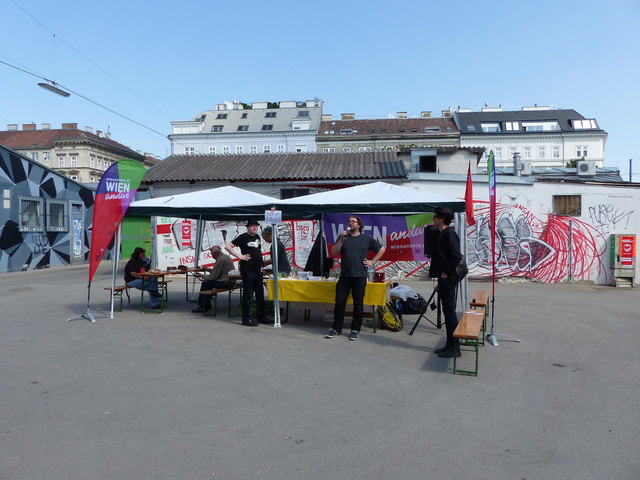Die Piazetta am Brunnenmarkt