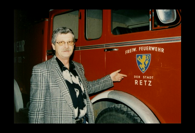 Feuerwehrkommandant Günter Bauer