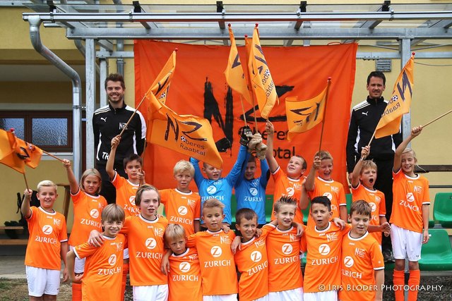 Die U10-Mannschaft des NZ Oberes Raabtal
