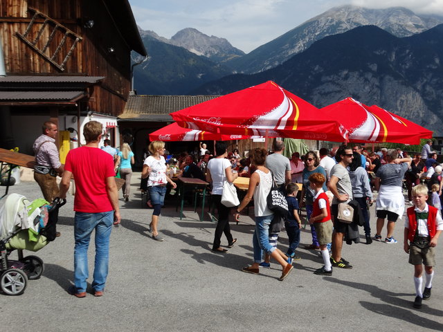 Besucheransturm am Hoffest