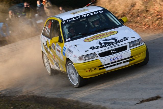 Am 3. Oktober wird Jürgen Blei mit seinem Opel Astra am Start der Herbstrallye sein.